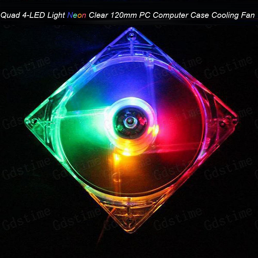 Quạt tản nhiệt 4-LED 80mm cho PC