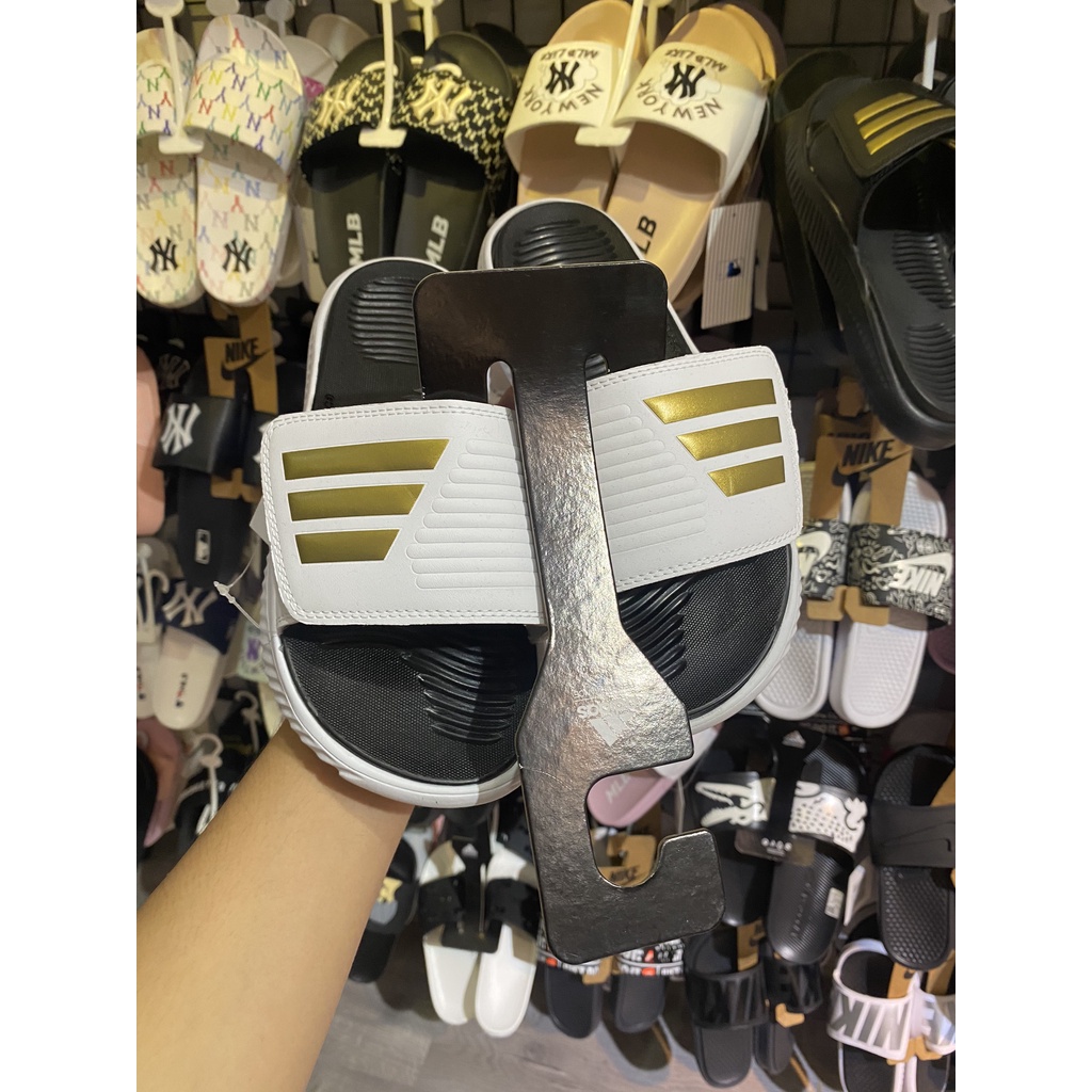 Dép nam alpha bounce trắng