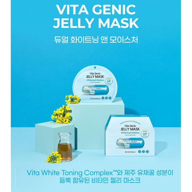 MẶT NẠ VITA GENIC JELLY MASK BANOBAGI WHITENING & REPAIR THIẾC | BigBuy360 - bigbuy360.vn