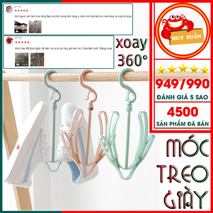 Móc treo giày - móc treo đồ - móc treo phơi giày thông minh K9