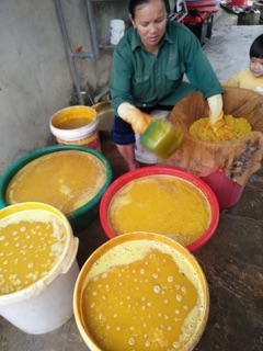 TINH BỘT NGHỆ 1KG (thủ công nhà làm)