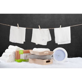 Khăn sữa sợi tre cỡ 30x30cm Nappi Thái