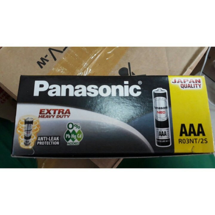 Combo 60 Pin AAA Panasonic R03NT/2S (Hộp 60 Viên Pin)