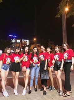 Áo thun mèo thần tài