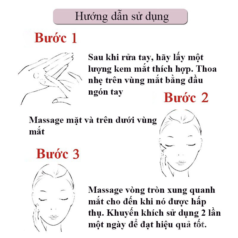 MEIYANQIONG KEM DƯỠNG ẨM VÙNG MẮT CHỐNG NẾP NHĂN CHỐNG LÃO HÓA MeiYanQiong EYE CREAM