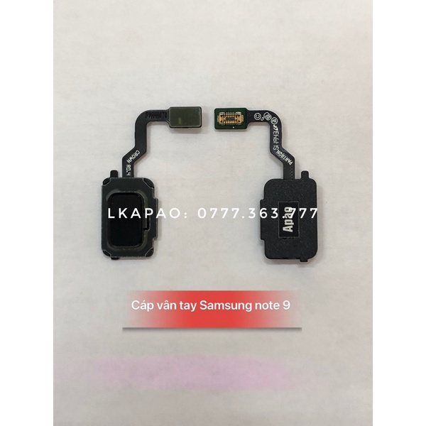 Cáp vân tay Samsung note 9 n960f n960u n960 đen
