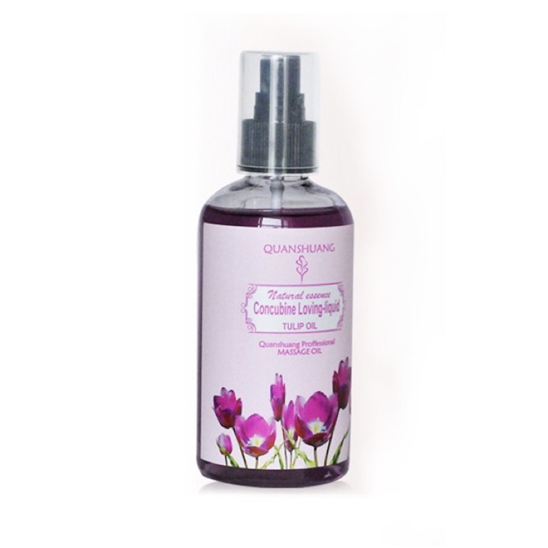 Dầu Massage Body Quanshuang Hương Tulip Tự Nhiên - 200ml