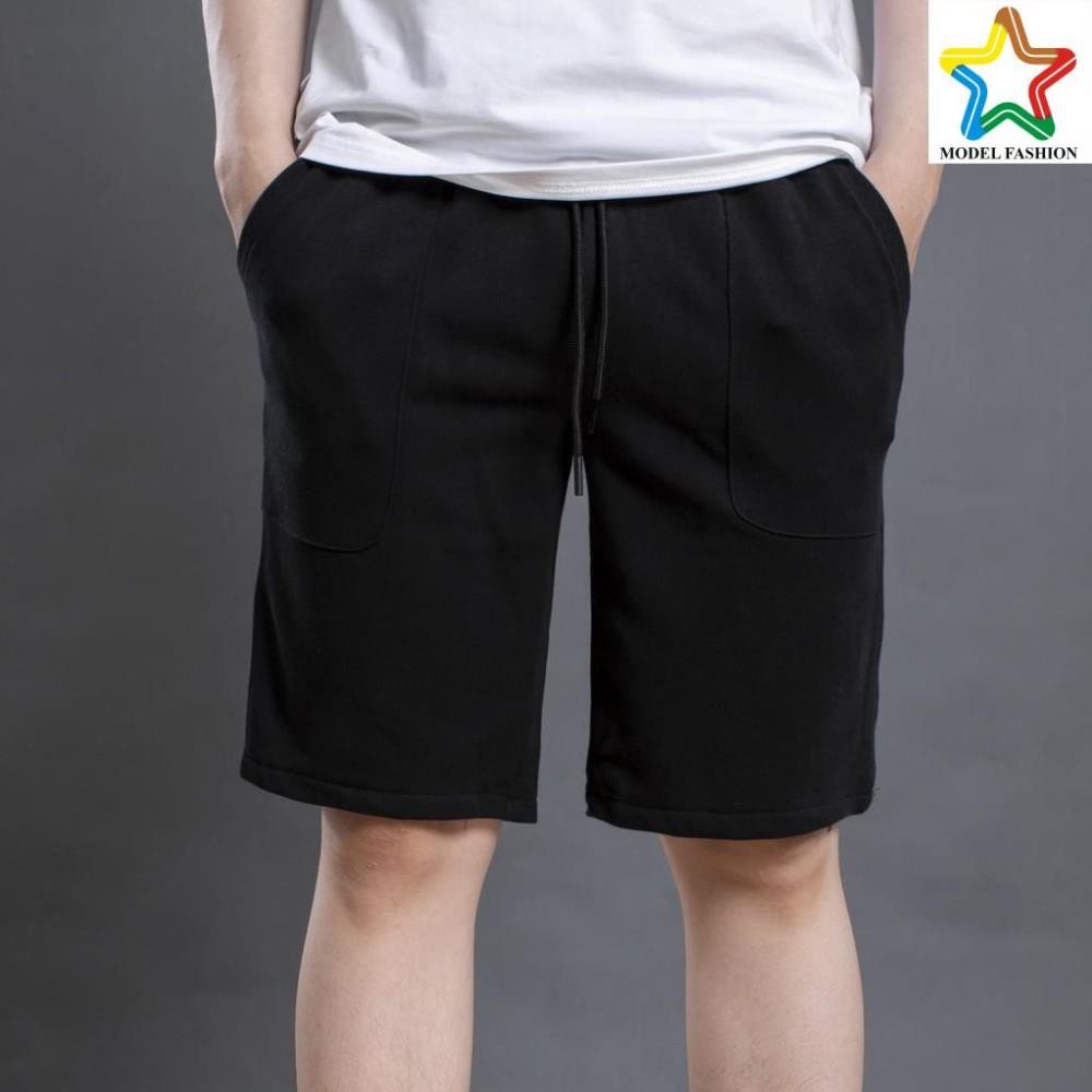 Quần short thun thể thao nam đơn giản HLS - 14021 với chất liệu mềm nhẹ nhiều màu năng động
