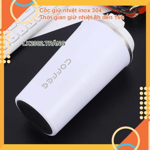 Cốc giữ nhiệt 510ml hàng nhập khẩu cao cấp- LK 2002-khắc chữ logo-tên công ty-quà tặng-doanh nghiệp
