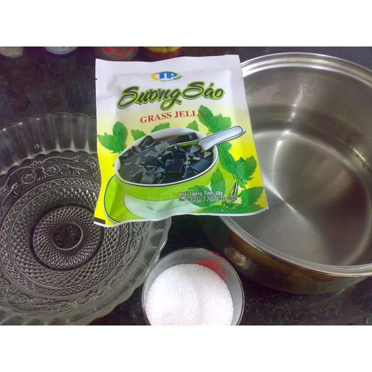 Bột sương sáo đen Grass Jelly Thuận Phát 50g