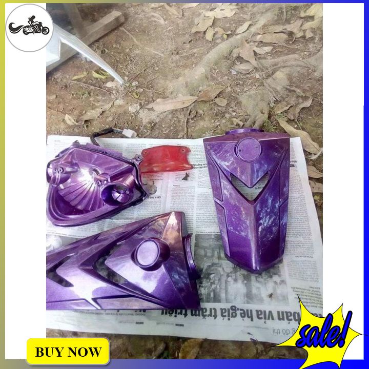 Sơn samurai màu tím đậm 64/1142 bảng màu kim loại