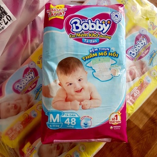 Tã dán Bobby NB38/NB70/S54/S80/M46/M76/L42 miếng
