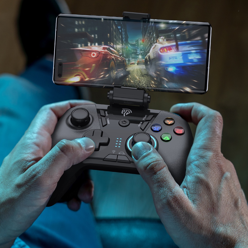 Giá đỡ điện thoại gắn tay cầm chơi game không dây EASYSMX ESM-9110 dáng đứng cao cấp