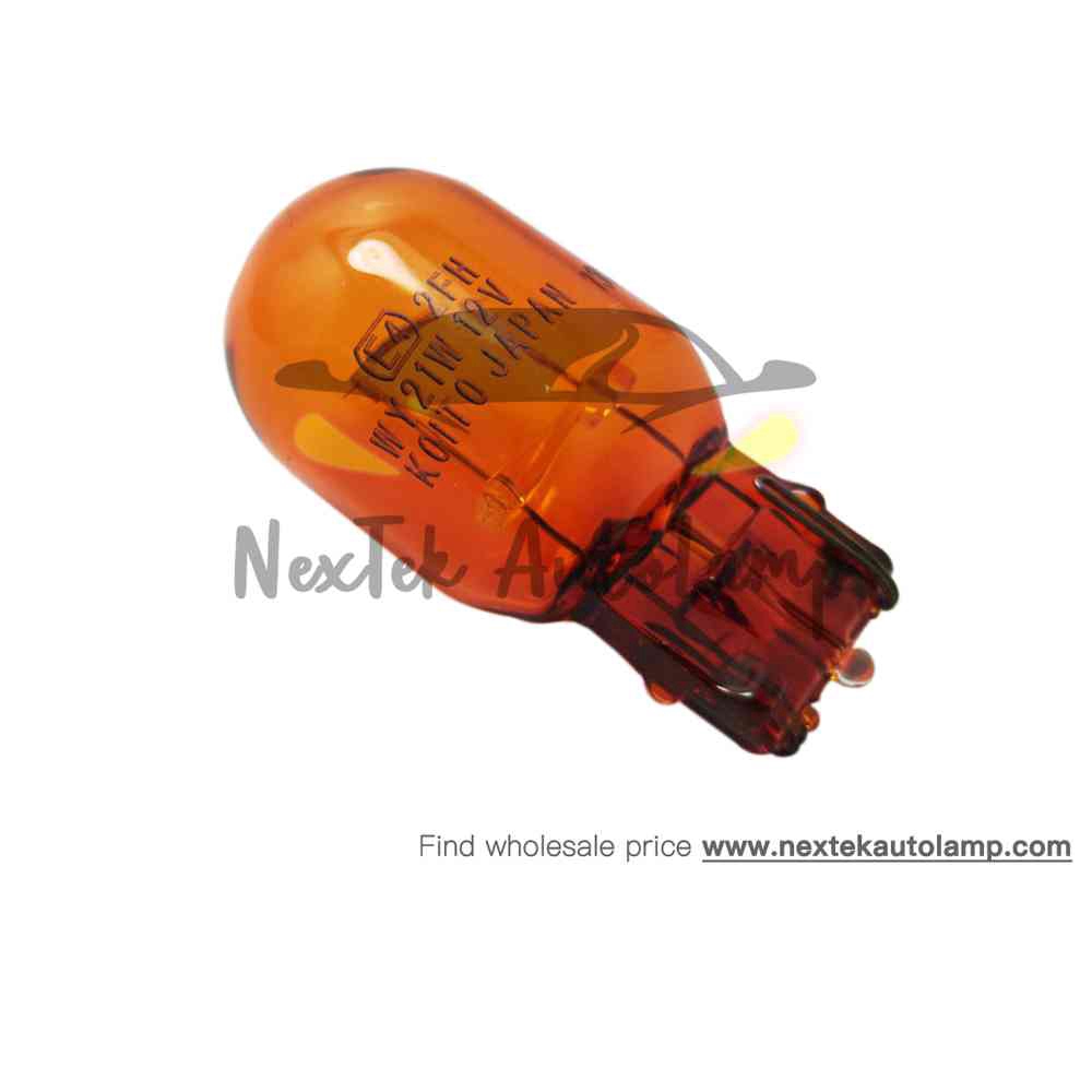 KOITO T20 WY21W 12V Bóng đèn chỉ đạo màu hổ phách Đèn thế hệ tiếp theo Đèn xe cao cấp Đèn giao thông đô thị tắc nghẽn