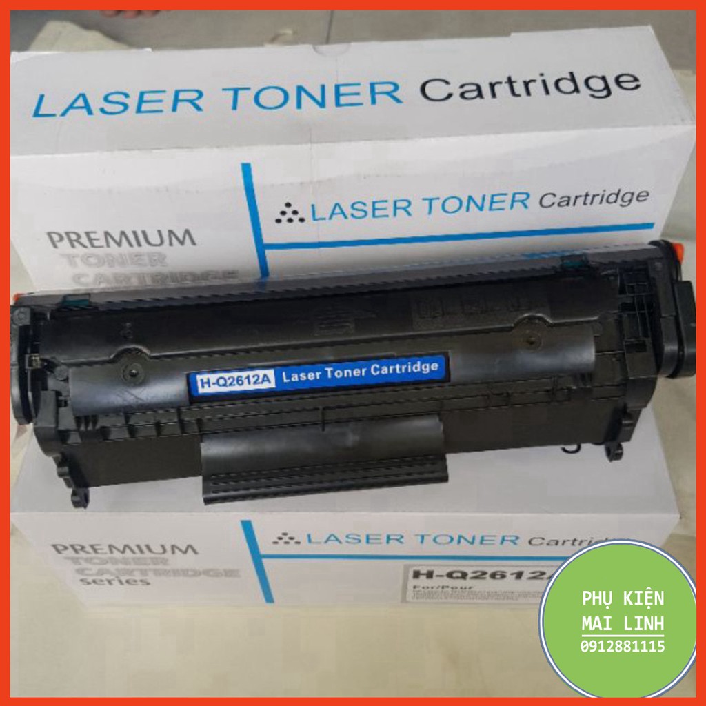 ☘️Hộp mực in HP 12A Black LaserJet Toner Cartridge (Q2612A)/1018/3050/3052/3055/M1005/M1319f/1010/1012/1022 (Đã sở hữu V