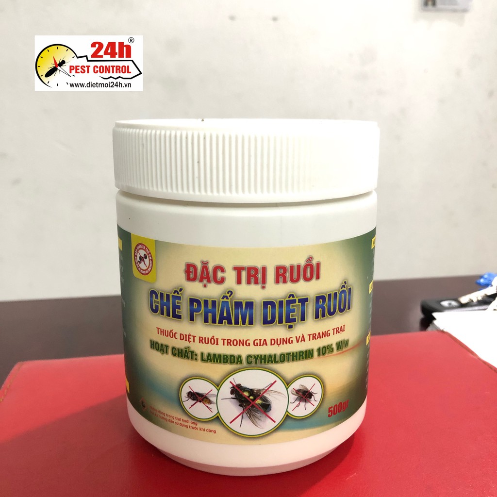 Hộp 500gram Đặc trị ruồi - Chế phẩm diệt ruồi - Thuốc diệt ruồi trong gia dụng và trang trại