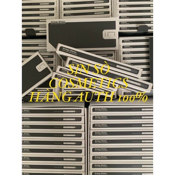 Cặp đôi giảm thâm mắt và bọng mắt ginkgo và caffein bcn