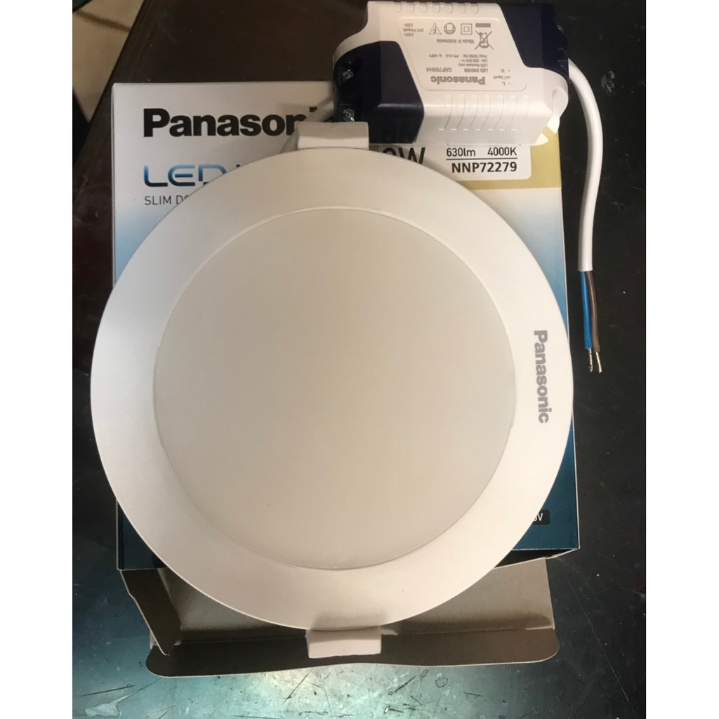 Đèn Led  Âm Trần Siêu Mỏng 9W Panasonic Phi 100 ( made in Indonesia)