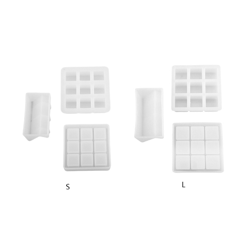 Sa Khuôn Silicon Hình Chữ Nhật Làm Khung Ảnh Trang Trí Nội Thất