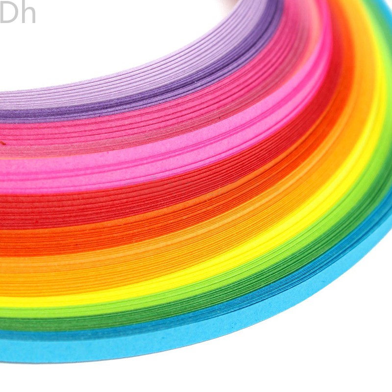 160 Dải Giấy Quilling 2 Kích Cỡ