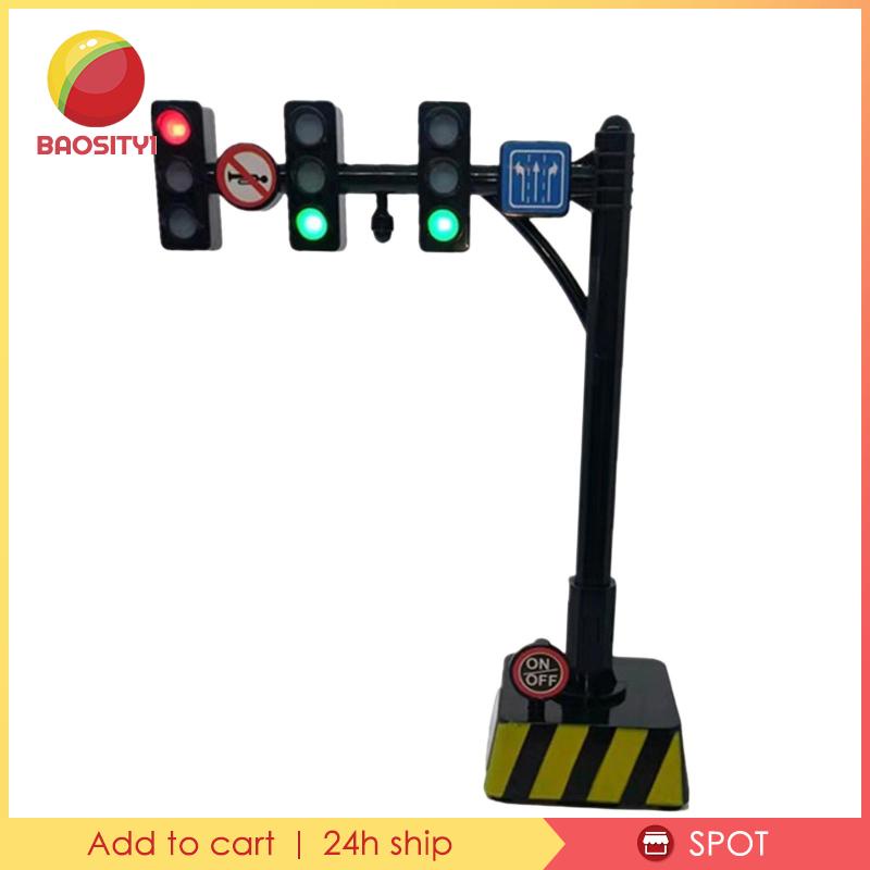 [Baosity1] Đèn Tín Hiệu Giao Thông Mini Cho Biển Báo Dừng Giao Thông