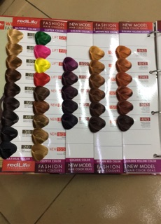 Bảng màu nhuộm redlife