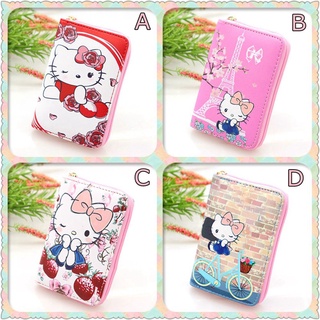 Ví nữ da PU hình Hello Kitty