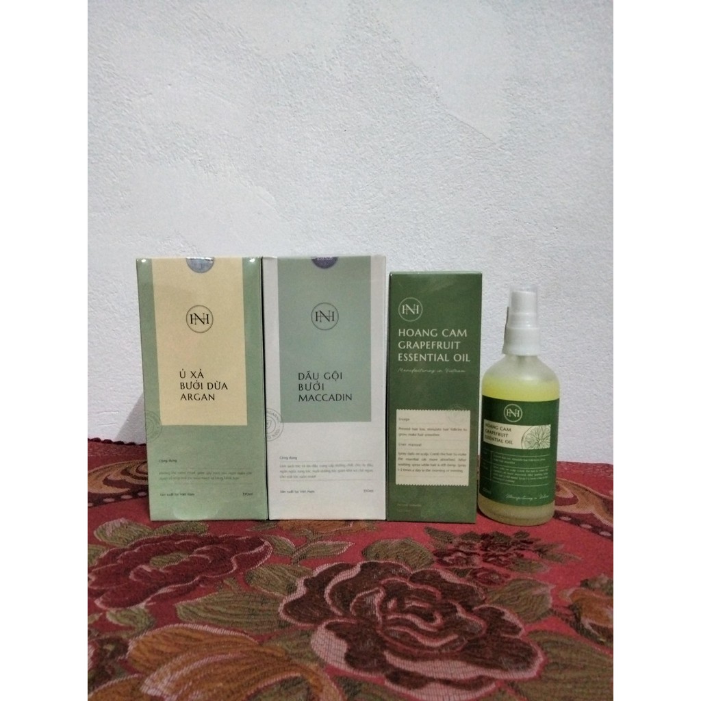 Bộ Bưởi Nga Hoàng 3 món (Dầu gội+Tinh Dầu+Gel ủ bưởi) mẫu mới | BigBuy360 - bigbuy360.vn