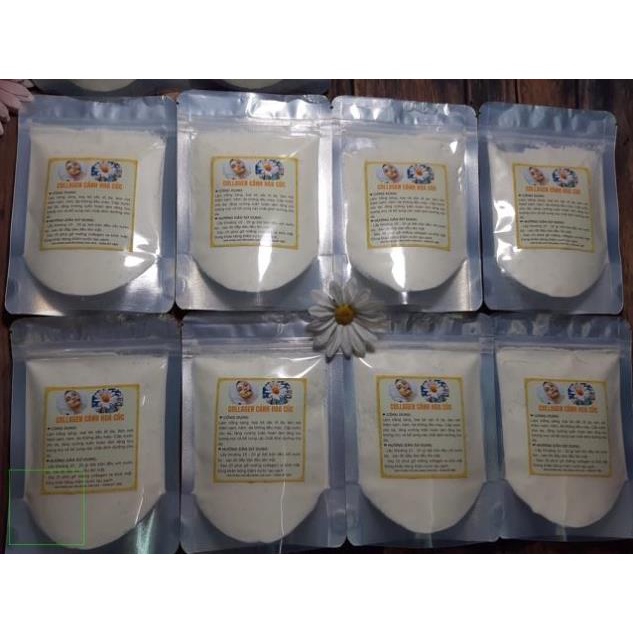 1kg Bột Thạch hoa Cúc có cánh dưỡng da handmade