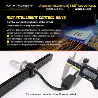 Đèn LED NOVSIGHT A387/N10 H11