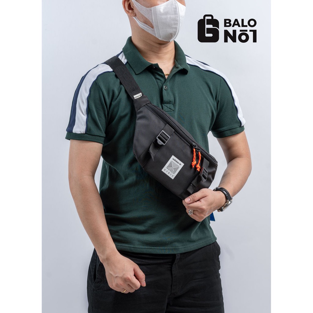 [BALO_NO.1] Túi bao tử đeo chéo giá rẻ thời trang unisex Crossbody Waist Bag dây cam