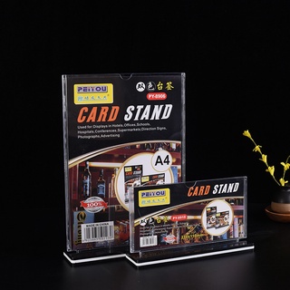 Kệ mica để bàn A4, menu mica đứng, menu mica ngang A4 (21 x 29,7 cm)