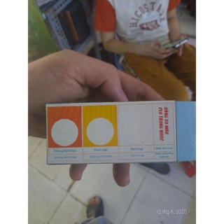 Dung dịch text chlorine (thử clo nước máy).