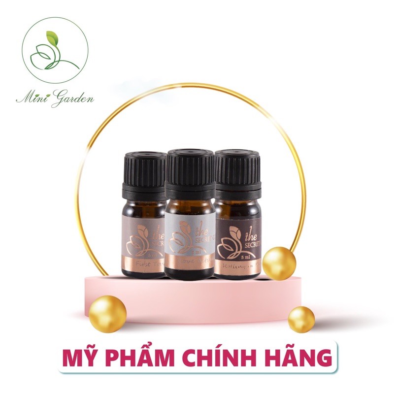Nước Hoa Thu Hút Mini Garden The Secret Garden Perfume 5ML Mùi Hương Dịu Dàng Cuốn Hút Lưu Hương 24h | BigBuy360 - bigbuy360.vn