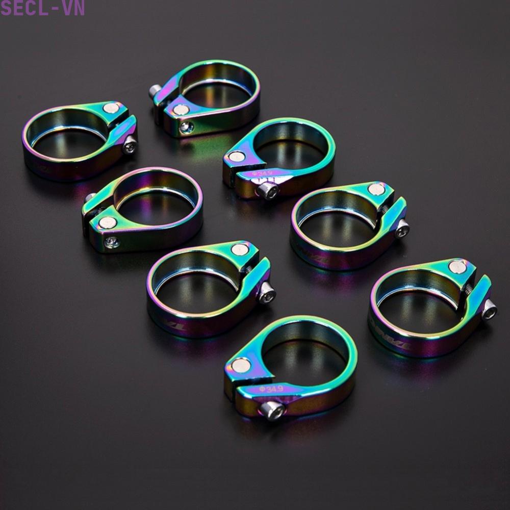 MTB Road Bike Aluminum Alloy Seat Post Clamp 31.8/34.9mm Seatpost Clamp Durable