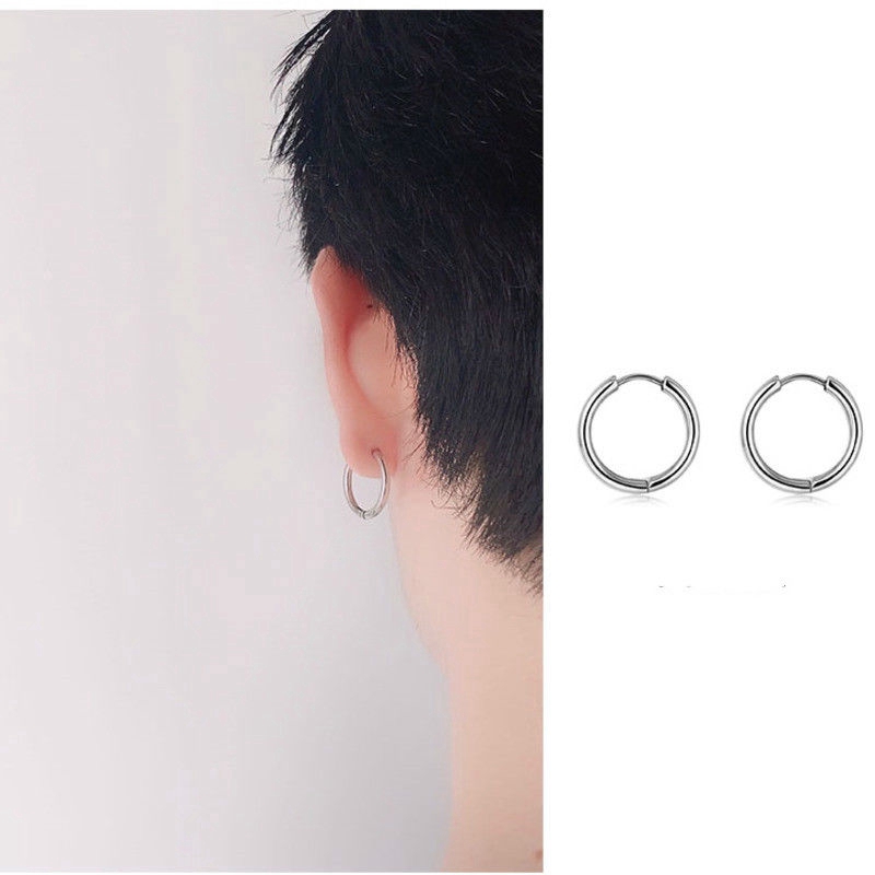 Khuyên tai tròn kiểu dáng thời trang