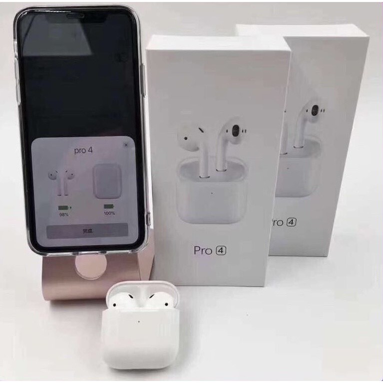 🌟AIRPODS PRO 4🌟🌟Tai Nghe Airpod Pro4 Phiên Bản Cao Cấp,Cảm Ứng Bluetooth 5.0, Đổi Tên Định Vị Chuẩn (BẢO HÀNH 12 THÁNG)