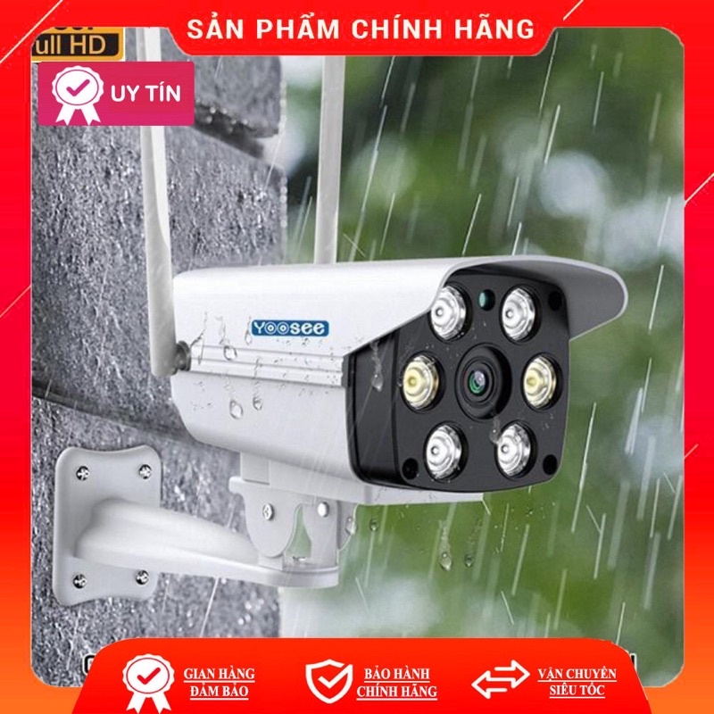 [Mã 11ELSALE hoàn 7% đơn 300K] Camera chống nước quay đêm có màu bản nâng cấp