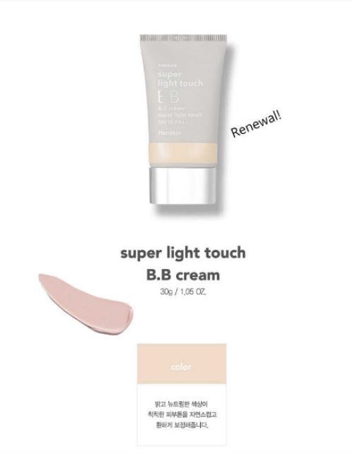 Kem nền Hanskin Super Light Touch BB Cream 30ml | BigBuy360 - bigbuy360.vn