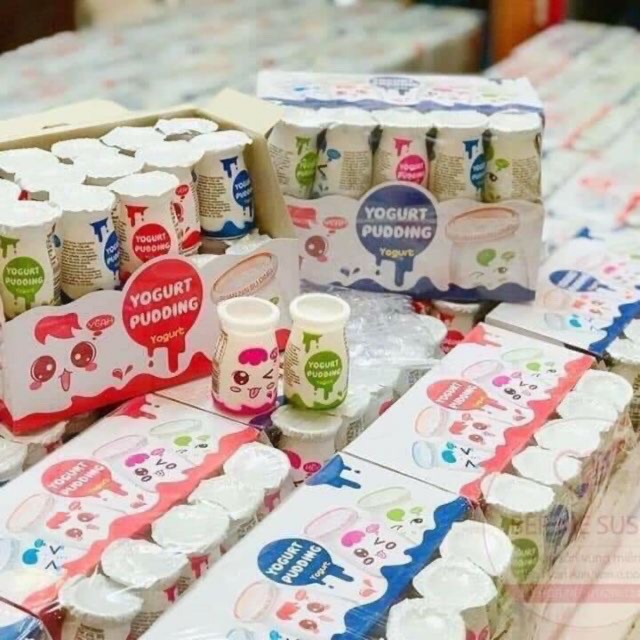 Lốc 30 cốc thạch pudding 50k/30 cốc thạch