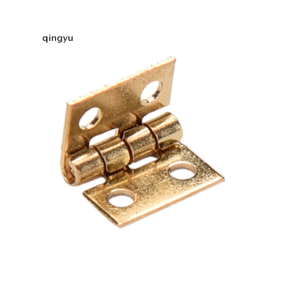 Set 10 Bản Lề Kim Loại Mini 1 / 12 Cho Đồ Nội Thất Nhà Búp Bê 3c-fd