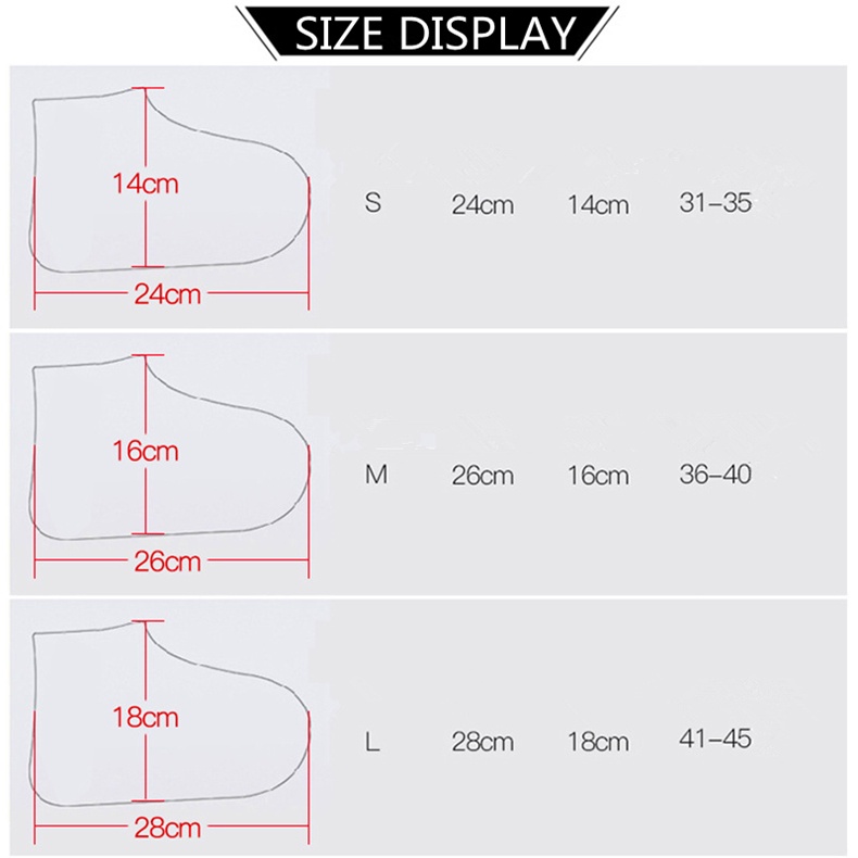 Bộ 2 Vỏ Bọc Giày Đi Mưa Bằng Silicone Chống Thấm Nước Có Thể Tái Sử Dụng