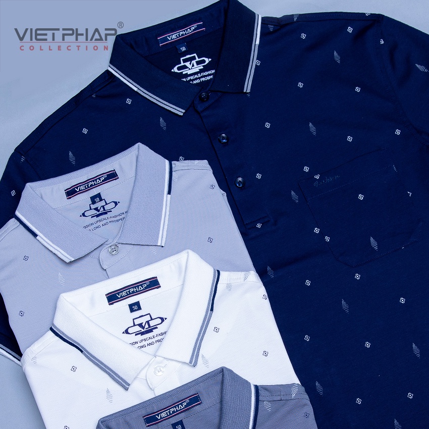 Áo thun Cotton lạnh VIỆT PHÁP /Form Luxury / thoáng mát - co dãn tốt- chất liệu cotton mềm mịn thấm hút mồ hôi tốt 31988