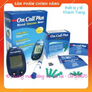 (Giá sỉ) MÁY ĐO ĐƯỜNG HUYẾT ON CALL PLUS - MỸ