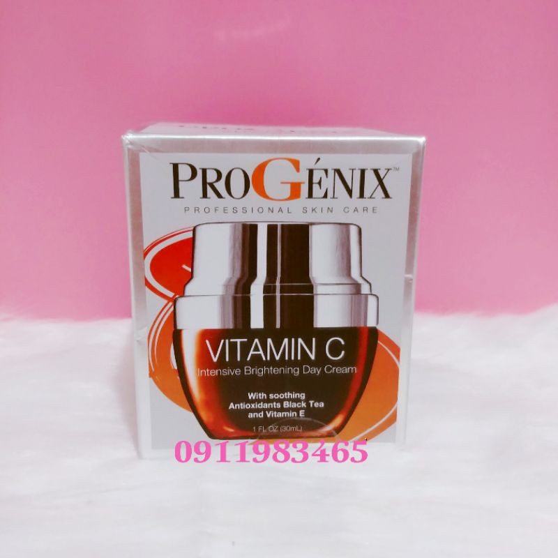 Progenix Vitamin C Kem Dưỡng Trắng Da, Giảm Thâm Nám Hàng Mỹ Cam Kết Chính Hãng