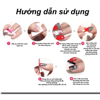 Miếng dán móng tay, sticker dán móng