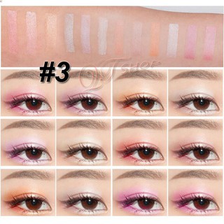 [Beman123]  Bộ sáp bóng mắt highlight 12 thỏi Maycreate  SX