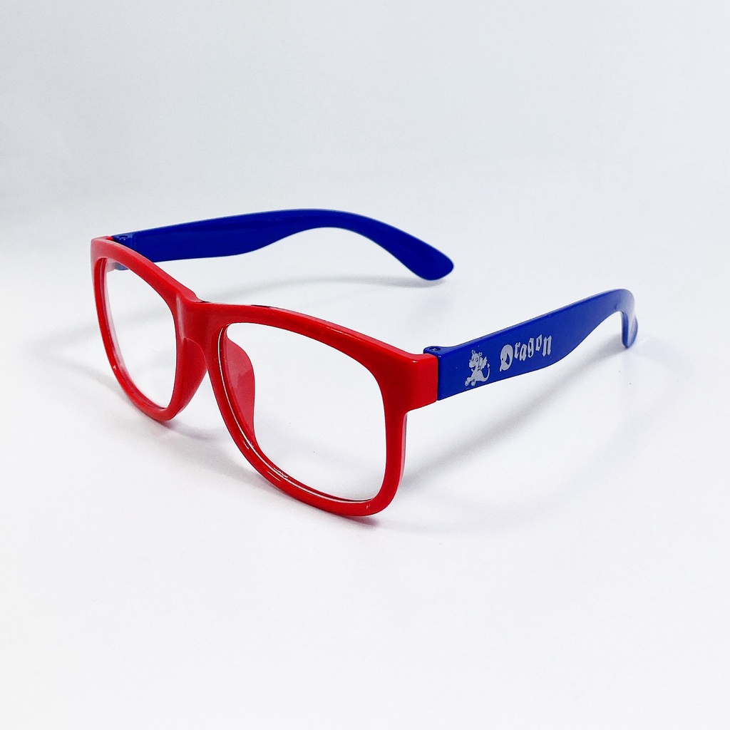 Kính mát trẻ em Jun Secret gọng nhựa, mắt vuông đơn giản đáng yêu, tròng chống bụi, chống tia UV an toàn cho bé JS58A21