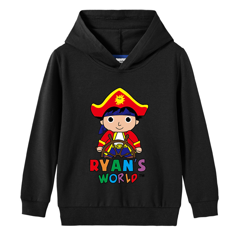 Áo Hoodie Chui Đầu In Hình Ryan Toys Review Độc Đáo Cho Bé