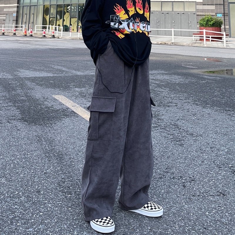 Quần Nhung Ống Rộng Size M-3Xl Thời Trang Cho Nam quần jean nam